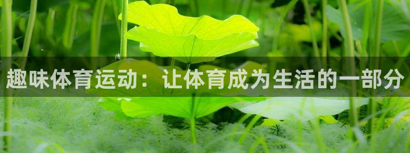 欧亿体育官方正版app娱乐下载:趣味体育运动:让体育成为生活